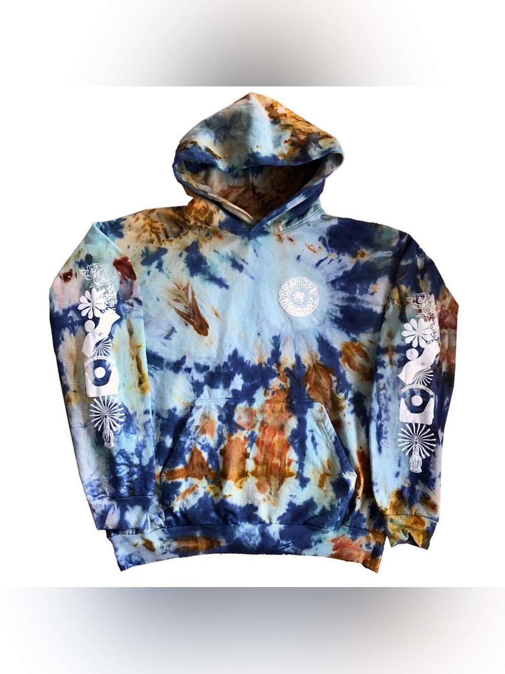 Werewolf Rasberry heavy cotton ice dyed custom sweatshirt free people size 2XL